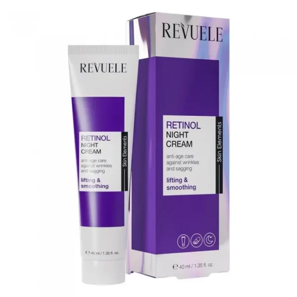 Crema facciale notturna con retinolo Revuele 40 ml