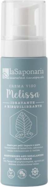 La Saponaria Crema facial hidratante y reequilibrante para piel mixta e imperfecta 50 ml