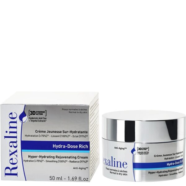 Rexaline Crema facciale ricca idratante e ringiovanente 50 ml