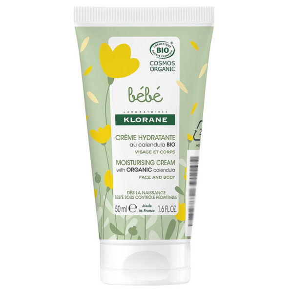 Klorane Crema hidratante bebé bio 50 ml