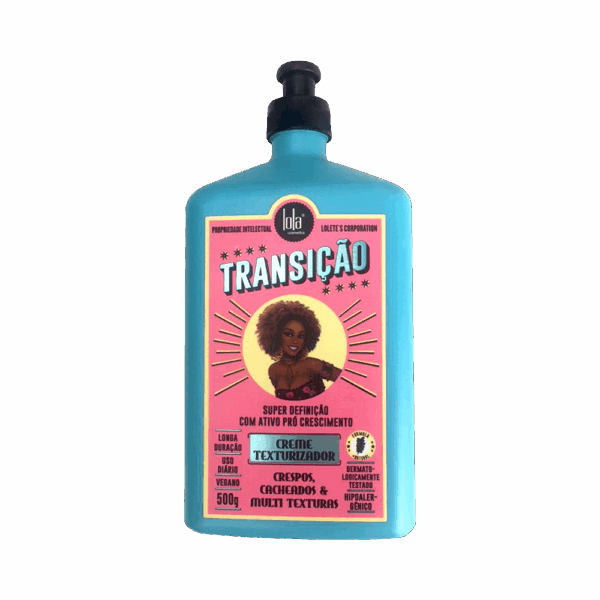 Lola Cosmetics Crema texturizzante Lola Transition per capelli ricci in transizione 500 ml