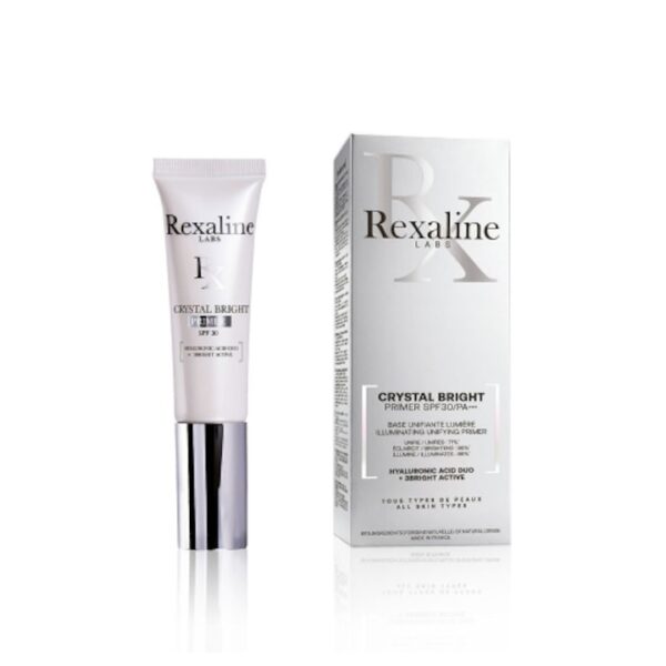 Rexaline Crystal Bright Primer SPF 30+ prebase di trucco 30 ml