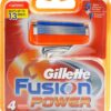 Lames de rechange Gillette Fusion5 Power avec lames anti-friction pour rasoir