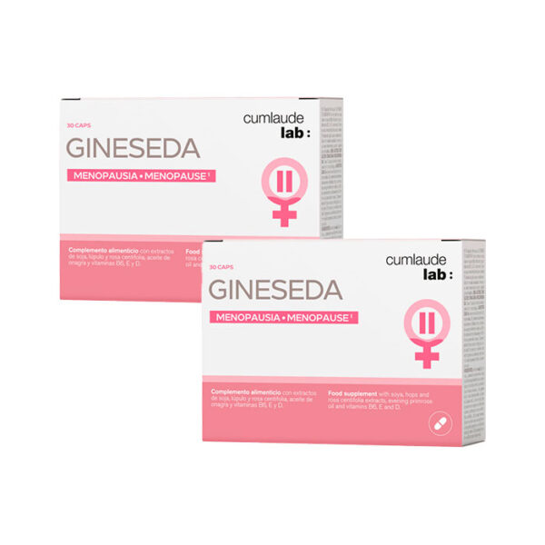 Cumlaude Gineseda duplo 2×30 capsules complément alimentaire femme