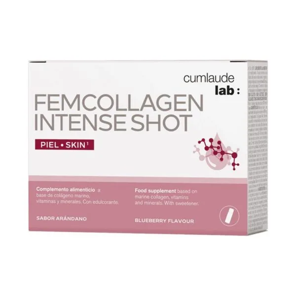 Cumlaude Lab Femcollagen Intense Shot gusto mirtillo 7 fiale bevibili 25 ml