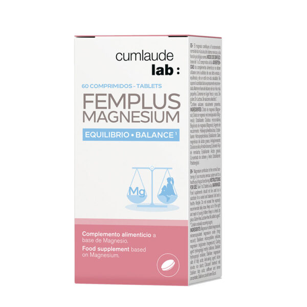 Cumlaude Lab Femplus Magnesium Nahrungsergänzung 60 Tabletten