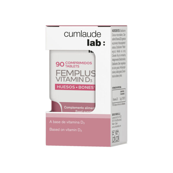 Cumlaude Lab FemPlus Vitamine D3 90 comprimés complément alimentaire oral