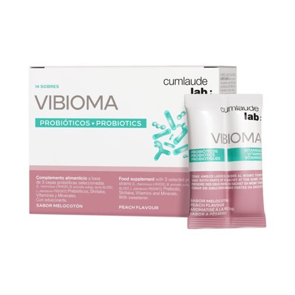 Cumlaude Lab Vibioma gusto pesca, complemento probiotico 14 bustine