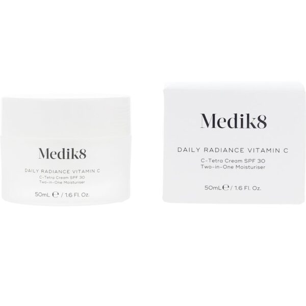 Medik8 Daily Radiance Vitamin C crema hidratante C‑Tetra SPF30 rostro 50 ml