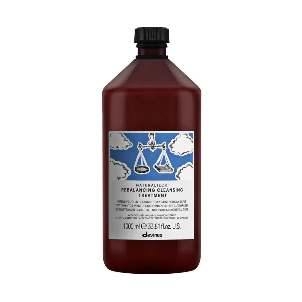 Davines Trattamento Detergente Regolatore Cuoio Capelluto Grasso 1 Litro