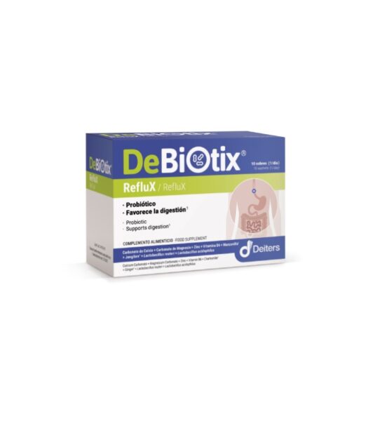 Deiters Debiotix Reflux complemento per il reflusso gastroesofageo 10 bustine