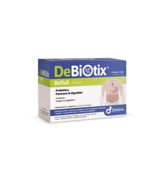 Deiters Debiotix Reflux complemento para el reflujo gastroesofágico 10 sobres