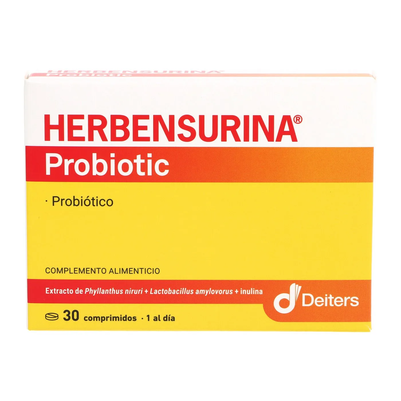 Deiters Herbensurina Probiotic Harnwegs-Ergänzung 30 Tabletten