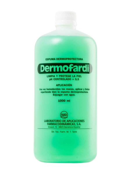 Dermofardi Schaum dermoschutz für Körperhygiene 1000 ml