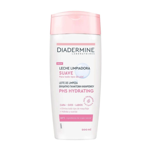Diadermine lait nettoyant facial doux 200 ml