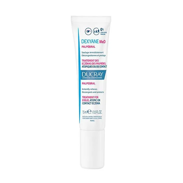 Ducray Dexyane Med Palpebral crema para eccema de párpados tubo 15 ml