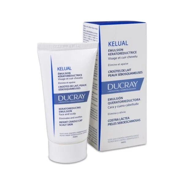 Ducray Kelual Émulsion Queratoreductrice Croûte Lactée Duplo 2 x 50 ml