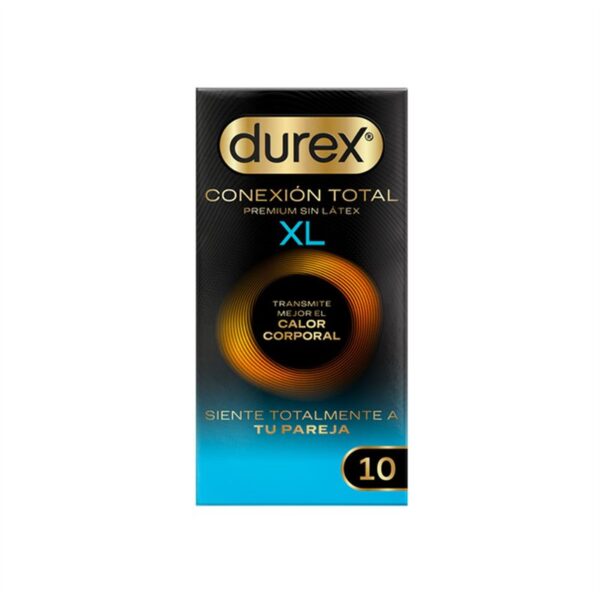 Durex Totalverbindung XL Kondome, Schachtel mit 10 Stück