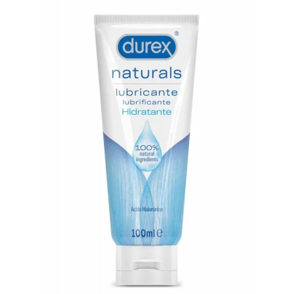 Durex Naturals Gel Smörjmedel Intimt Återfuktande Vattenbas 100 ml
