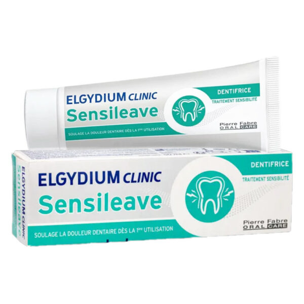 Elgydium Clinic Sensileave dentifricio denti sensibili tubo 50 ml
