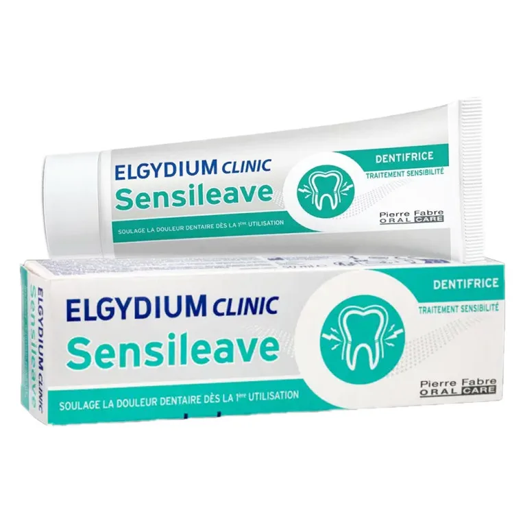 Elgydium Clinic Sensileave dentífrico dientes sensibles tubo 50 ml