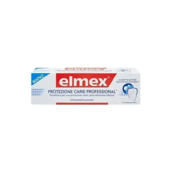 Elmex Protezione Carie Professionale dentifricio anticariere tubo 75 ml