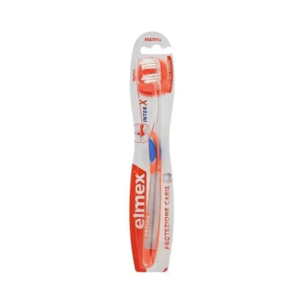 Elmex Protection InterX spazzolino dentale adulto durezza media 1 unità