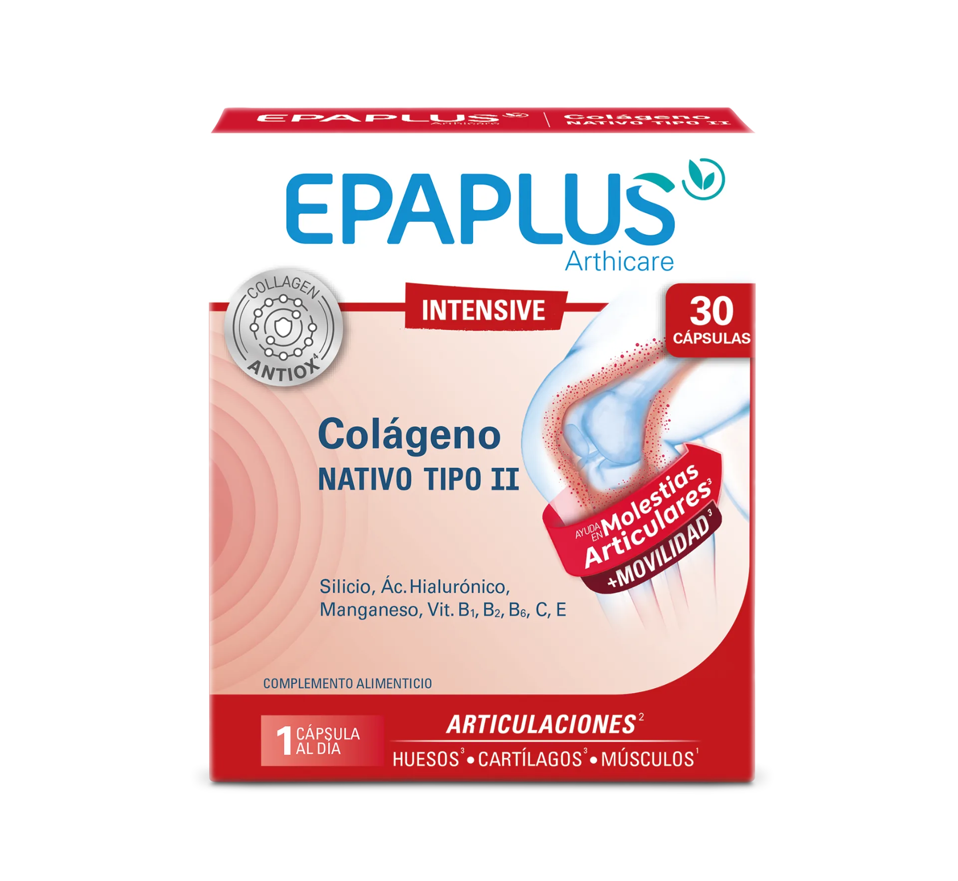 Epaplus Intensive inhemskt kollagen typ II, 30 tabletter