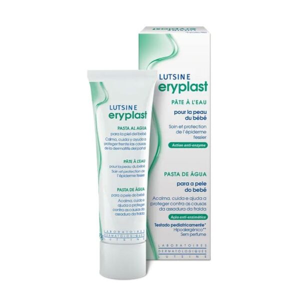Eryplast Pasta al Agua Lutsine crema de pañal bebé tubo 75 g