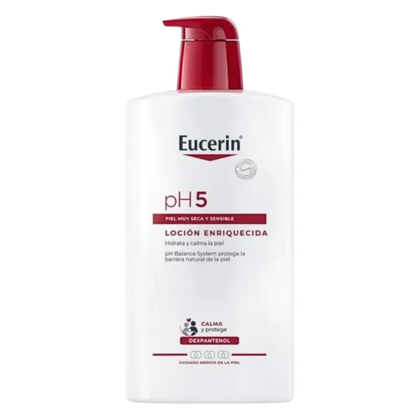 Eucerin Lotion Corporelle Enrichie Peau Sensible 1000 ml