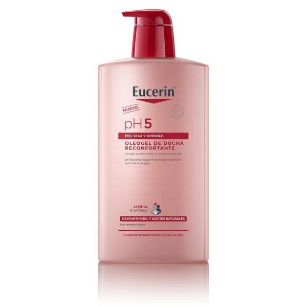 Eucerin pH5 Olio Gel da Doccia Rassicurante pelle sensibile 1000 ml