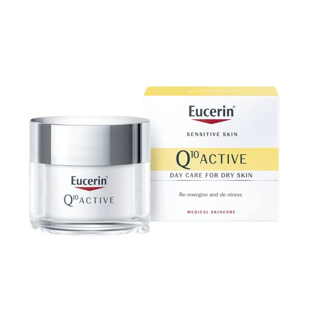 Eucerin Q10 Active dagcrème anti-rimpels voor droge huid 50 ml