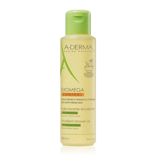 Exomega Control olio detergente emolliente per pelle secca e atopica