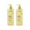 Exomega Control Emollientes Reinigungsöl für trockene, atopische Haut Duo 2 x 500 ml