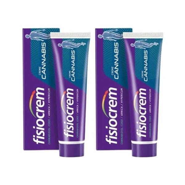 Fisiocrem Cannabis Dubbele Massagecrème 60 ml x 2