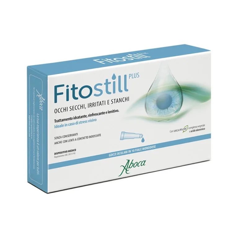 Fitostill Plus sterilne očne kapi 10 monodozna