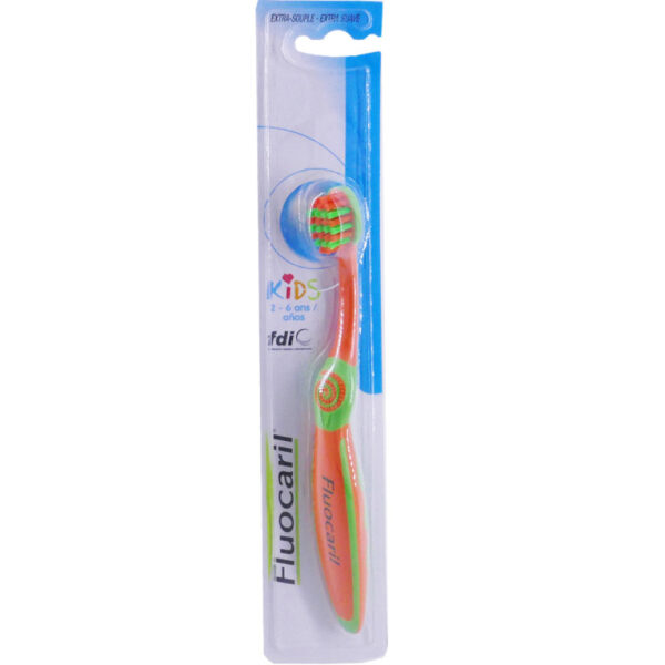 Fluocaril Kids brosse dentaire enfant 2-6 ans, 1 unité