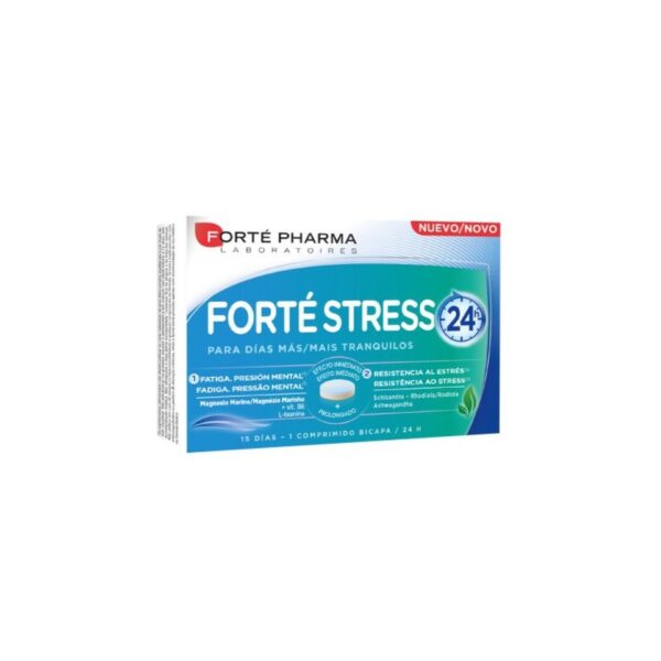 Forté Pharma Forté Stress 24h voedingssupplement 15 tweelaags tabletten