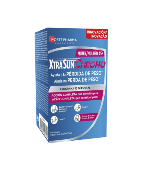 Forte Pharma XtraSlim Chrono Γυναίκα 45+ συμπλήρωμα ελέγχου βάρους 60 κάψουλες