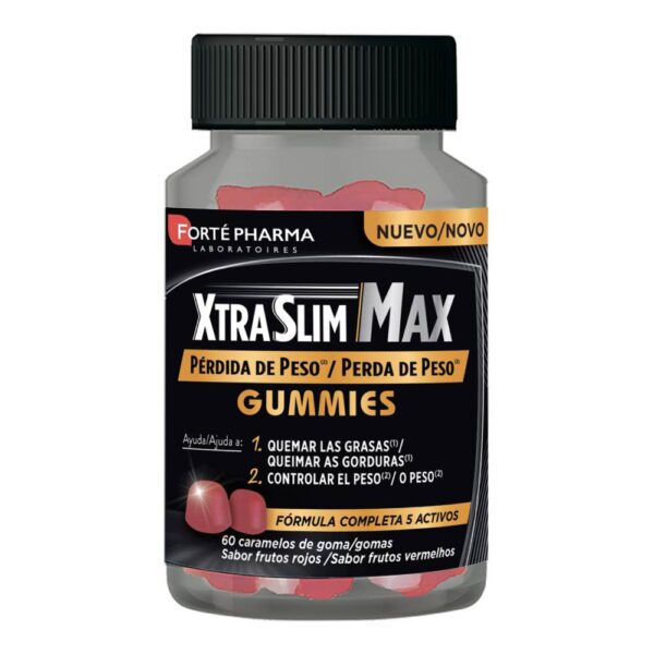 Forte Pharma XtraSlim Max γκουμιές απώλειας βάρους γεύση ρόδι 60 γουμιές