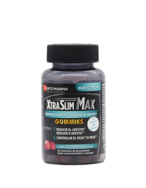 Forté Pharma XtraSlim Max redutor de apetite pêssego 60 gomas