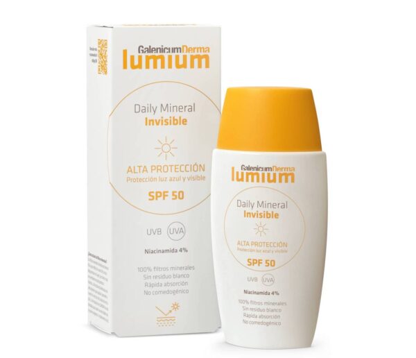 Galenicum Derma Lumium Daily Mineral Unsichtbar SPF 50 Sonnenprotektor Gesichts 50 ml