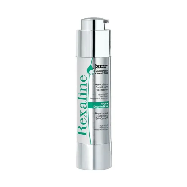 Rexaline Gel-crema facial hidratante y antipolución 3D Hydra-Depolluskin 50 ml