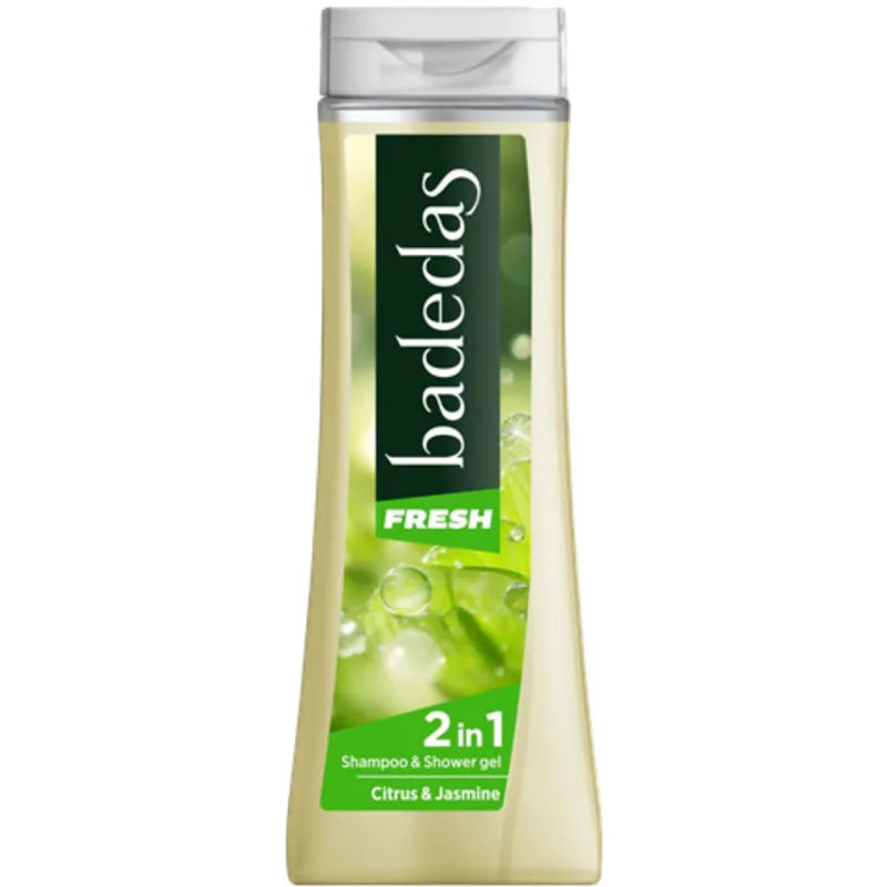 Badedas Gel de ducha y champú 2 en 1 Fresh Citrus & Jasmine 600 ml