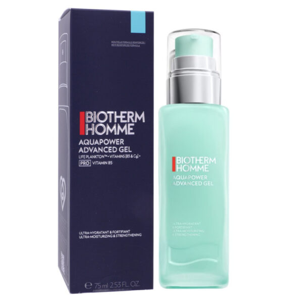 Biotherm Feuchtigkeitsgel für das Gesicht Männer Aquapower Advanced, 75 ml