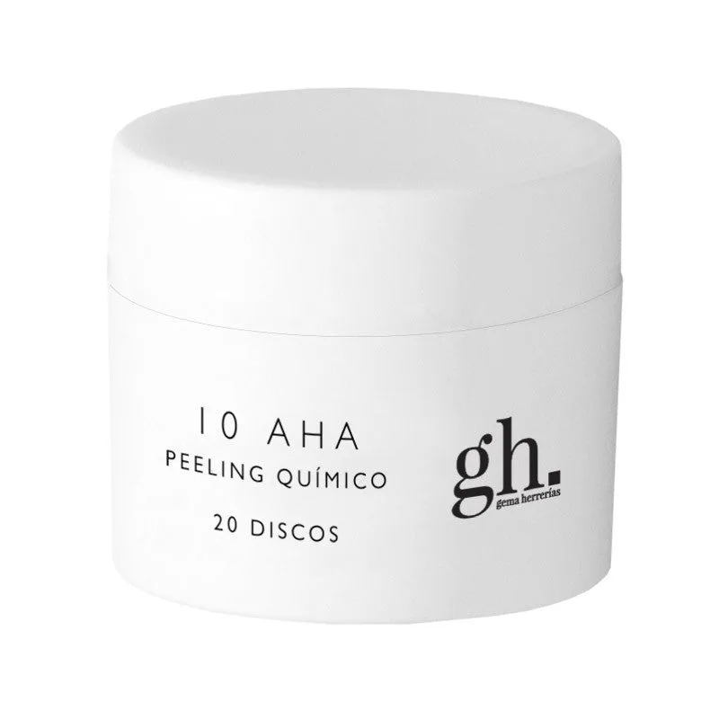 GH 10 AHA chemiczny peeling złuszczający 20 dysków