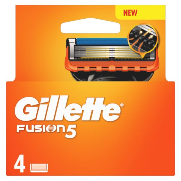 Gillette Fusion5 Rasierklingen-Ersatz, Blister 4 Stück