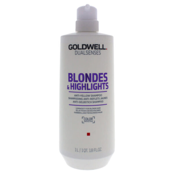 Goldwell Dualsenses Blondes & Highlights shampooing cheveux blonds et meches 1000 ml