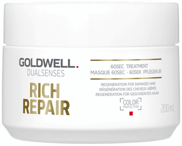 Goldwell Dualsenses Rich Repair Trattamento 60 Secondi Capelli Secchi e Danneggiati 200 ml