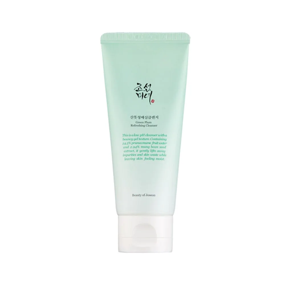 Green Plum gezichtsreinigingsgel verfrissend en hydraterend 100 ml